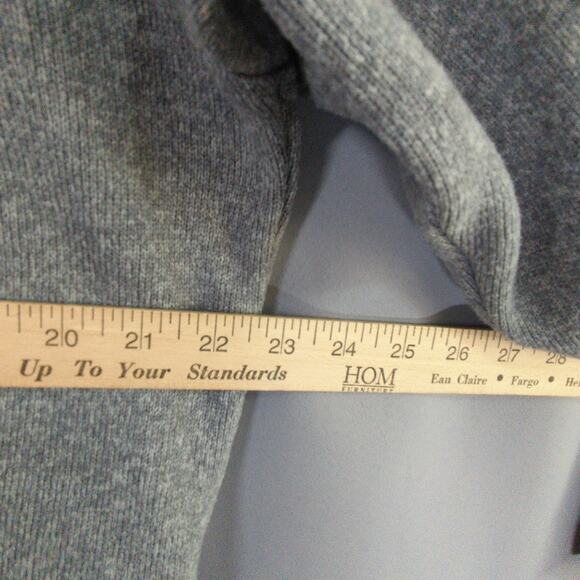 Peter Millar Ryder Cup 2016 Hazeltine Sweater Mens M Gray 1/4 Zip - Picture 6 of 10